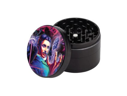 Keramický štvordielny drvič Tesla High Voltage V-Syndicate® ø55 mm 36-1455