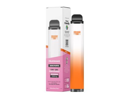 Orange County CBD Milkshake 600mg CBD + 400mg CBG 5060822856570 36-1614