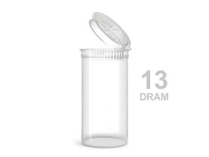 wholesale poptop 13 dram transparent