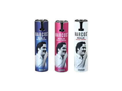 Wholesale Narcos Limited Edition Aluminum Lighters 24pcsdisplay 2