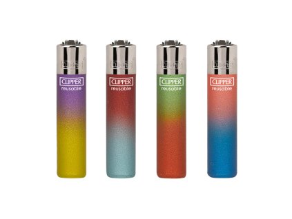 Clipper Lighters Classic Metallic Gradient 7 24pcsdisplay Wholesale