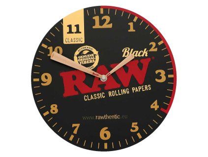 RAW CLOCK BLACK 01