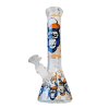Sklenený Bong Orange Gorilla Triple Thick Svieti V Tme 25cm 36-643