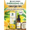 CBD olej kokosový ENERGIZING 15% CBD a 15% CBG 10 ml 661094250759 38-1132