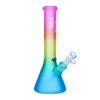 Rainbow beaker bong Black Leaf® 35 cm 4250153655121 38-1151