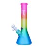 Rainbow beaker bong Black Leaf® 35 cm 4250153655121 36-1151