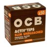 Filtre OCB Activ Charcoal Slim nebielené 7mm 50 ks 3057069261108 36-1166