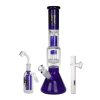 Kufríkový Ice Bong s kotlíkom a bangerom Black Leaf® 36,5 cm 4250153628828 37-1323