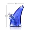 Sklenený Bong GRAV® Wave Bubbler 16 cm 42-1405
