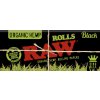 Rolovacie papieriky RAW® Rolls Organic Hemp Black 3 m 716165299868 37-1511