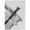 Sklenený bong Peace Keeper číry 23 cm 4250153603665 38-1676