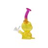 Teddy Bear Glass Bong Yellow Wholesale 3