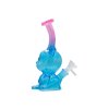 Teddy Bear Glass Bong Blue Wholesale 3