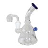 Black Leaf® bong na extrakt s hole perkolátorom 15,5 cm (Farba Zelená)