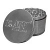 raw 4 piece herb grinder 50mm diameter stainless steel (3)
