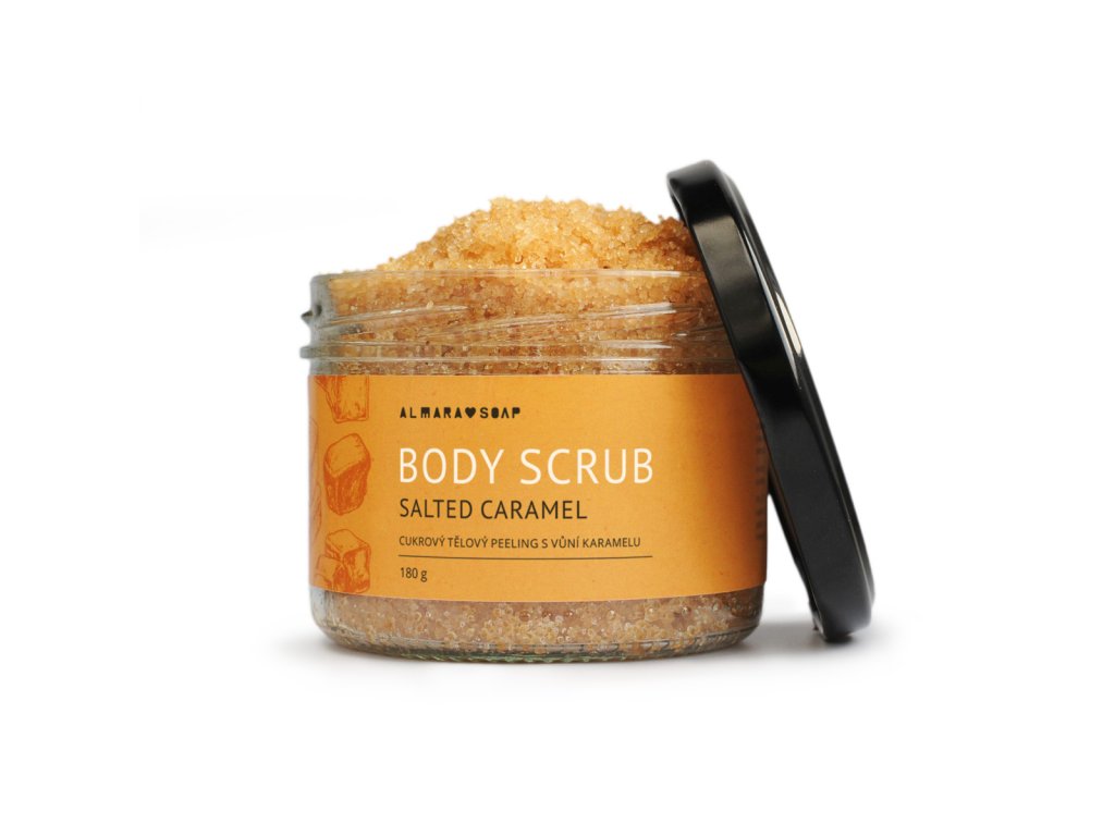 AS body scrub SALTED CARAMEL produkt CZ