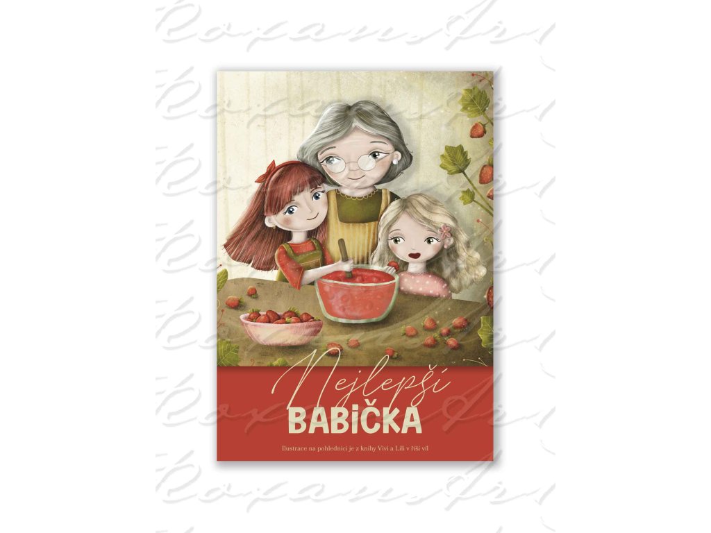 pozdravy PRODUKTOVKA Vivi a Lili Najlepšia babička CZ