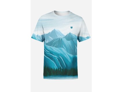 5557 panske tricko winter mountains front by utopy