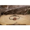 ctyrlistek mahagon naramek grid bracelet schamballa wood wooden handmade gregieu gregihodilna scaled