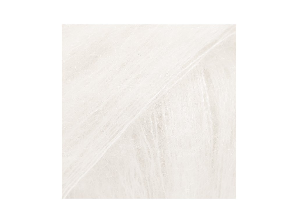Kid-silk bílá 01