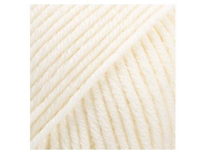 DROPS Merino Extra Fine 01 – smetanová