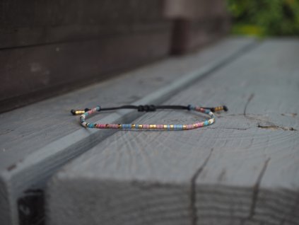 miyuki naramek sunrise ruzovo modry 2