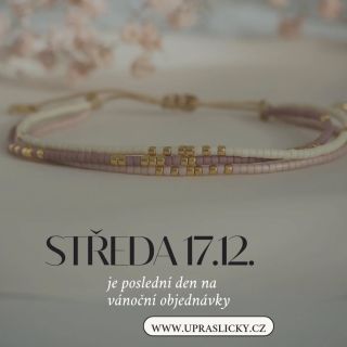 Zítra, tedy ve středu 17.12., je poslední možnost objednat s garancí doručení do Vánoc 🎄 🎁 Garance doručení se vztahuje na...