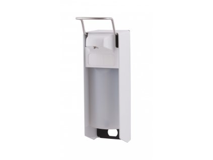 Dávkovač na mydlo a dezinfekciu biela 1000 ml krátka páčka, MQ10P