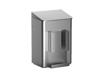 Sanitárny kôš 6 litrový z nehrdzavejúcej ocele + dávkovač hygienických vreciek, MQWB6HBHE