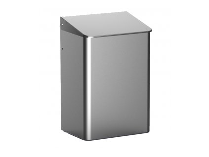 MediQo-line - Odpadový kôš 6 litrov uzavretý, nehrdzavejúca oceľ - MQWB6E