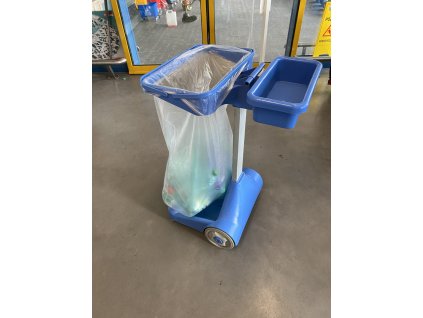 Vozík na odpad plastový