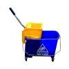 Vozík Doublebucket 20L s horizontálnym lisom