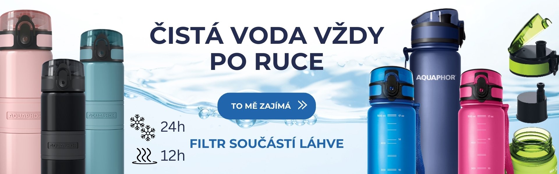 Čistá voda vždy po ruce