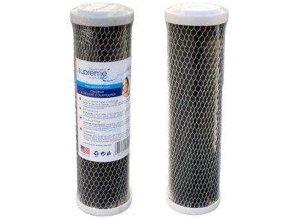 SUPREME filtrační vložka s aktivním uhlím/blok 9 3/4"