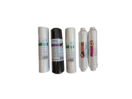 Sada předfiltrů + uhlík postfiltr + mineralizátor k OSMOSIS 6