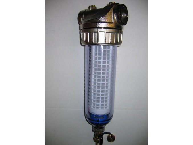 Vodní filtr OVV 3P 10" DN 5/4" MV mosazná hlava- i na teplou vodu