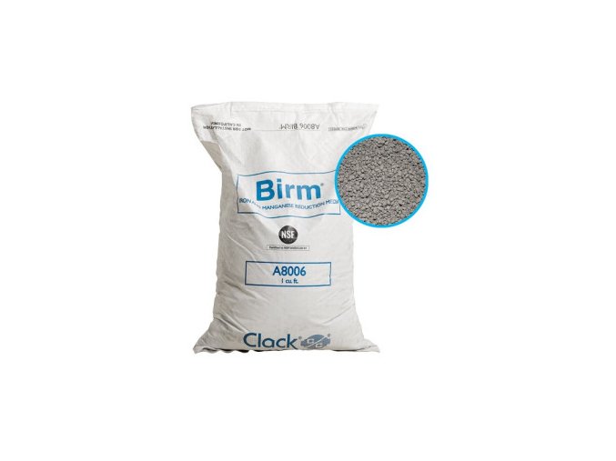[A8006] Birm filtračná hmota na železo a mangán   28,3 l 17 kg vrece 540x360