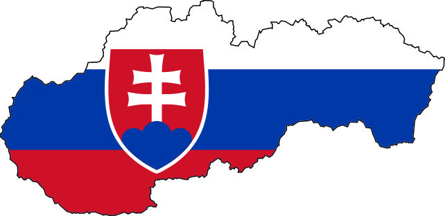 slovakian-flag-map