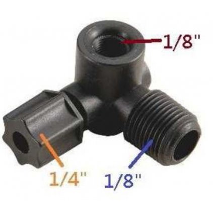 Adaptér pro manometr 1/8" k membráně reverzní osmózy