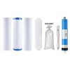 Sada filtrů 10" k RO 5µm+uhlík+1µm+membrána 50 GPD+AICRO+AIMRO+UV