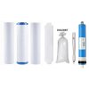 Sada filtrů 10" k RO 5µm+uhlík+1µm+membrána 75 GPD+AICRO+AIMRO+UV