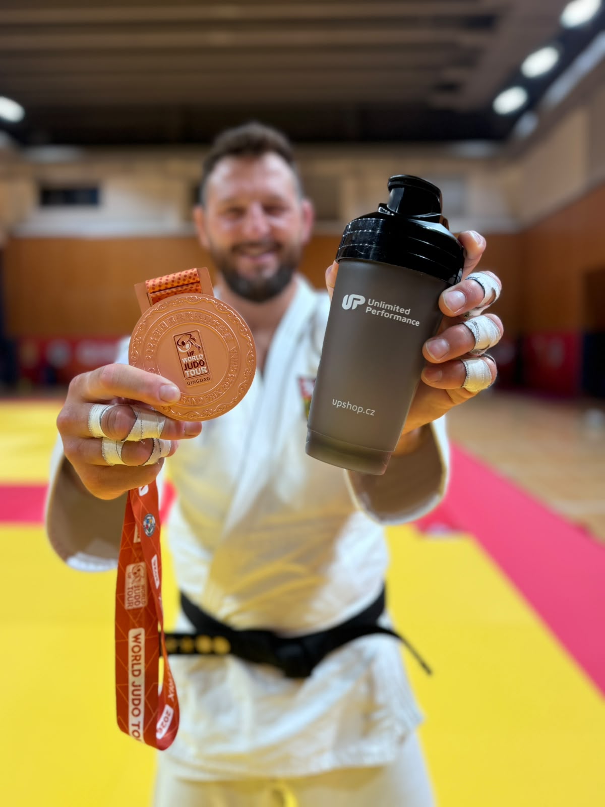 Lukáš Krpálek získal bronz na Grand Prix v Číně. Gratulujeme našemu ambasadorovi!