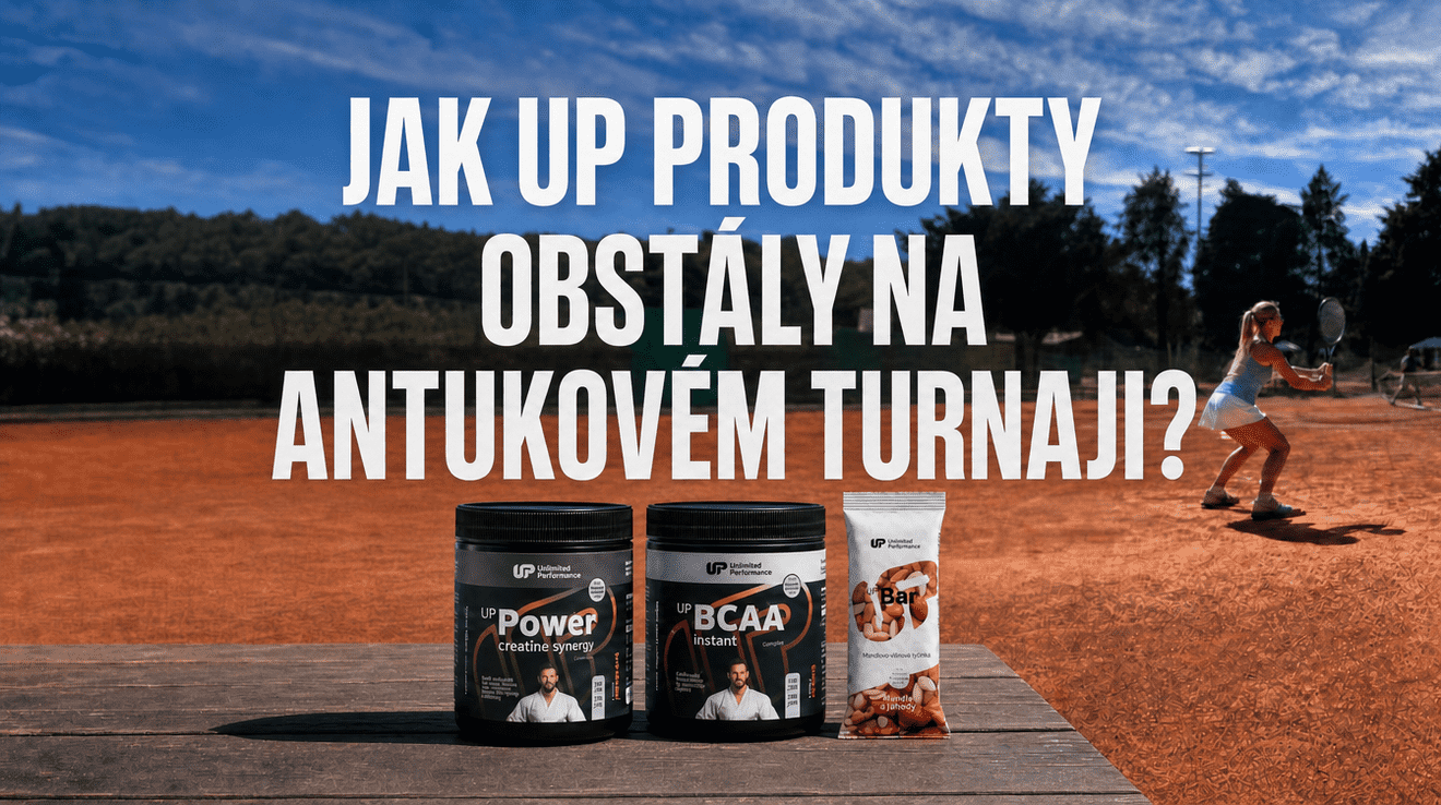 Sportovní výživa pro tenis: jak UP produkty obstály na antukovém turnaji?