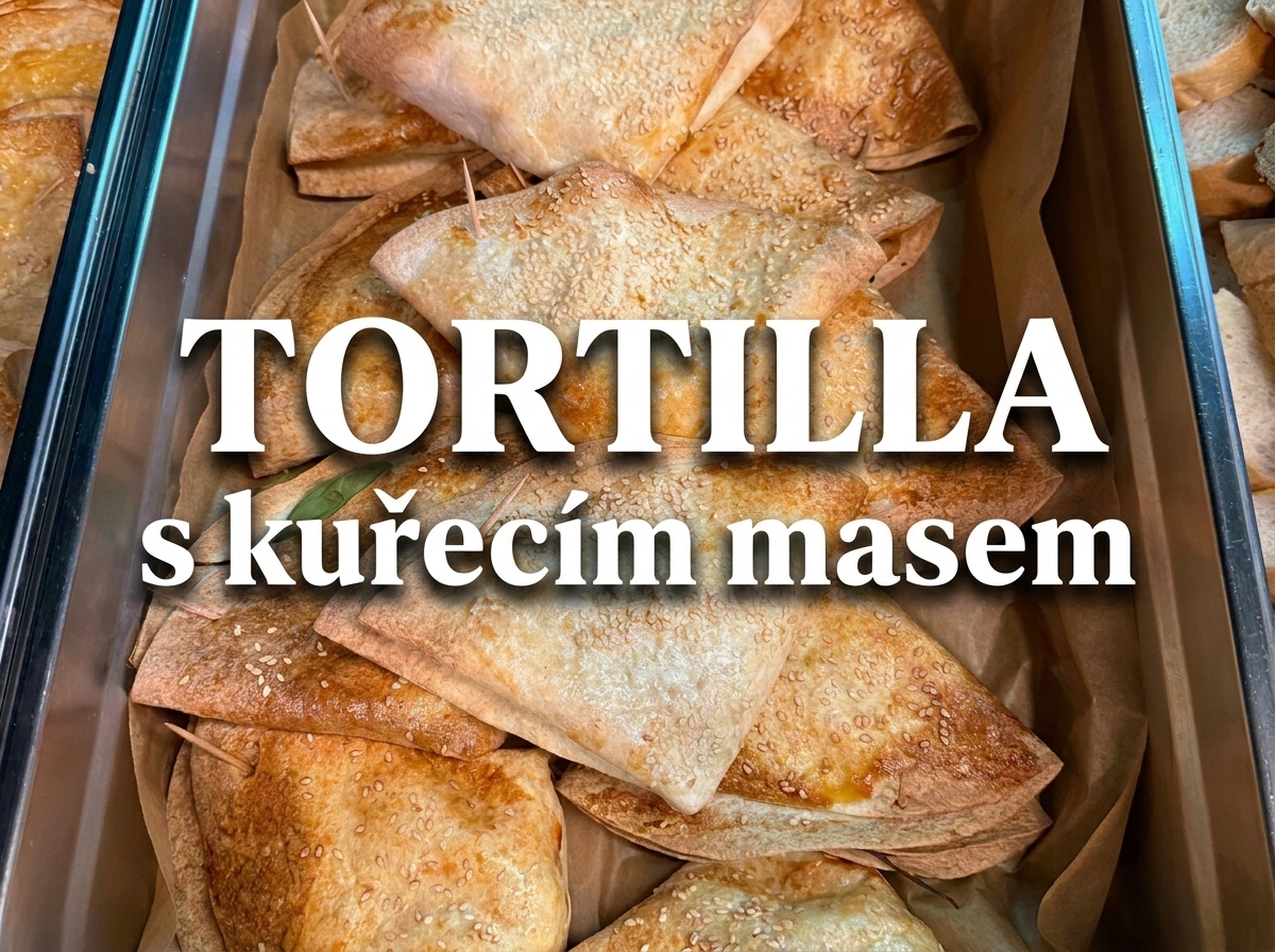 Tortilla s kuřecím masem pro sportující děti