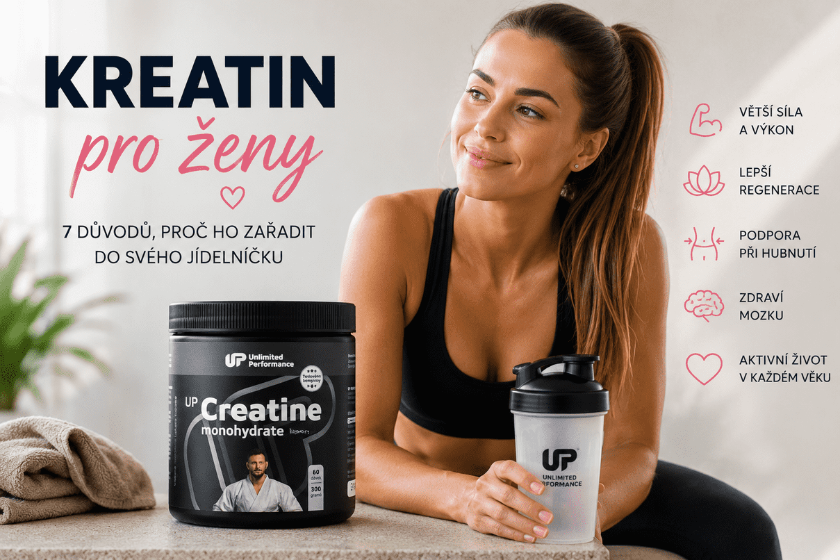 Kreatin pro ženy: 7 důvodů, proč ho zařadit do svého jídelníčku