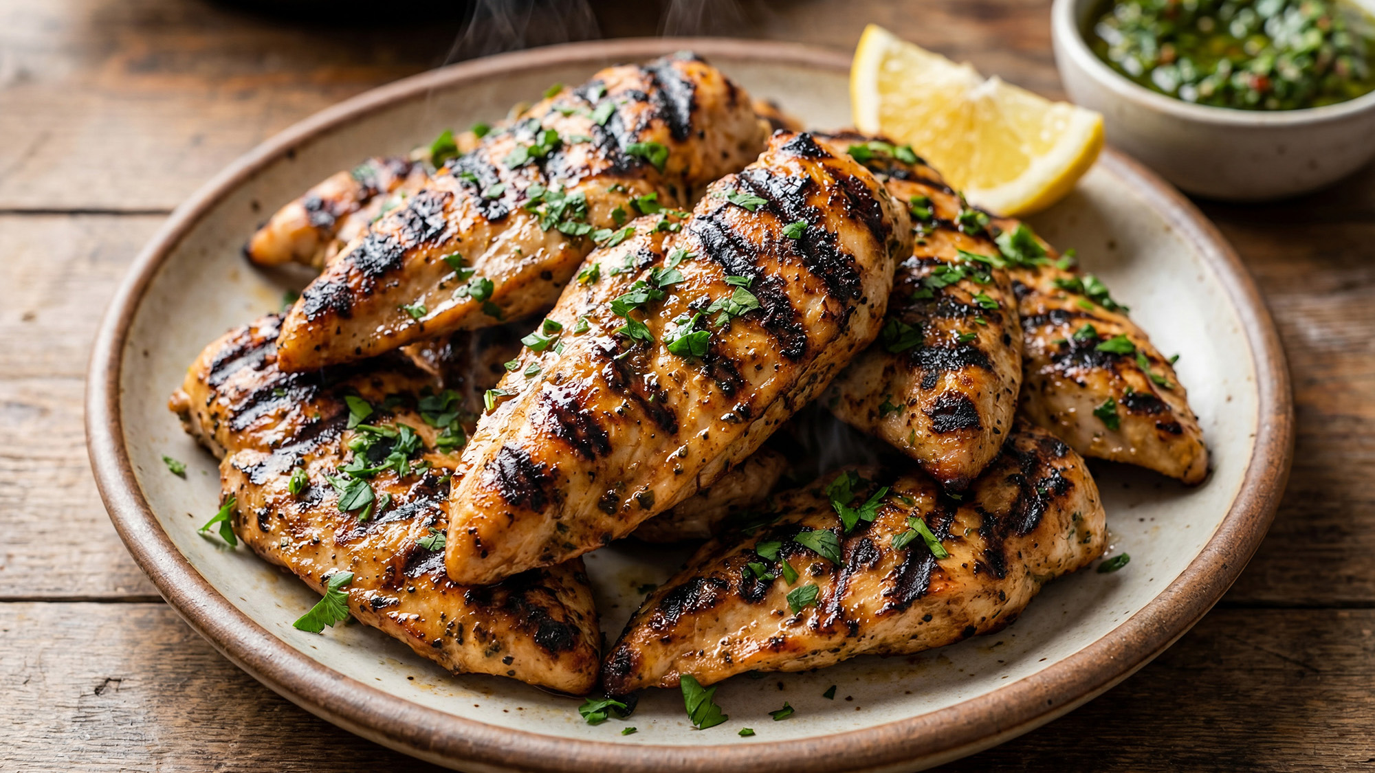 Šťavnaté kuřecí na grilu nebo ve fritéze