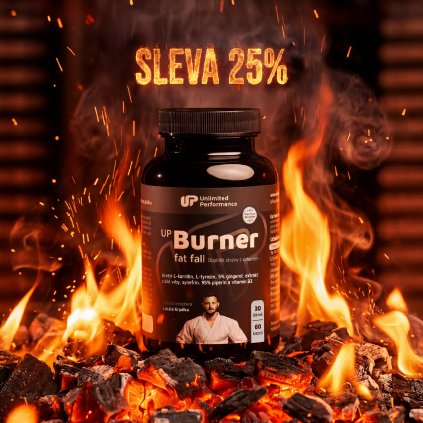 UP Burner Fatt fall sleva 25