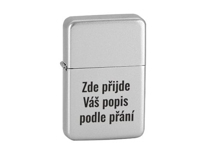 Zapalovač s vlastním textem, jménem