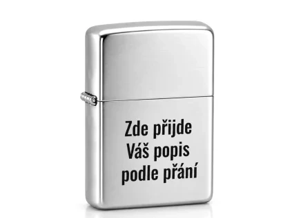 Zapalovač s vlastním textem
