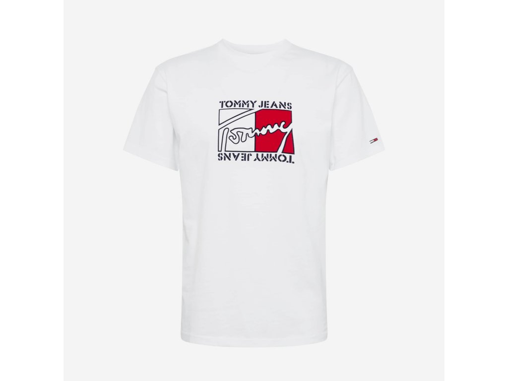 Tommy Jeans Script Logo tričko